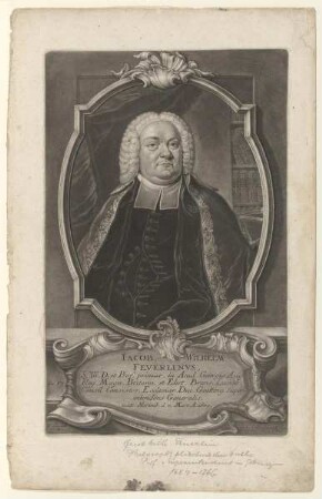 Bildnis des Iacob Wilhelm Feverlinvs