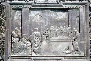 Hauptportal — Vermählung Marias und Josephs