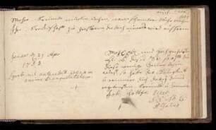 Eintrag (Jena, 29.04.1753) Joh. Gottfr. Elles