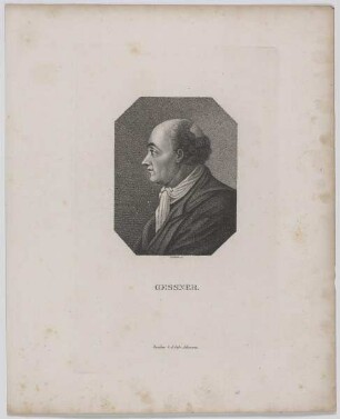Bildnis des Salomon Gessner