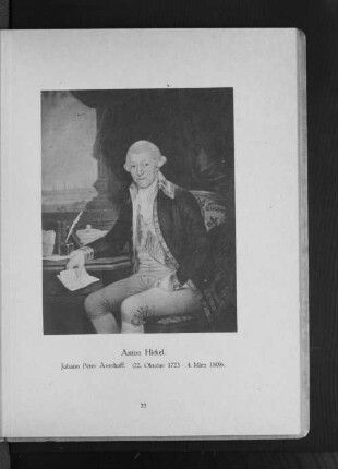 Johann Peter Avershoff. (22. Oktober 1723 - 4. März 1809)