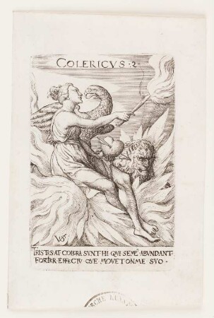 Serie der Vier Temperamente Colericus