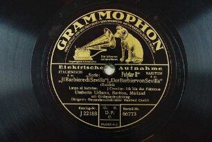 "Jl barbiere di Sevilla" : Largo al faktotum / (Rossini)
