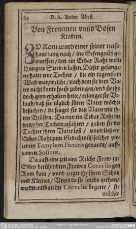 Von Frommen unnd Bösen Kindern