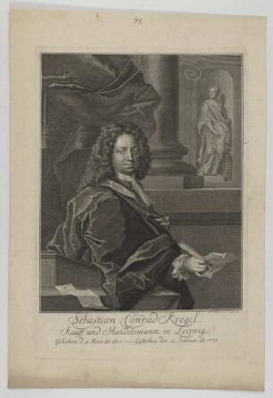 Bildnis des Sebastian Conrad Kregel