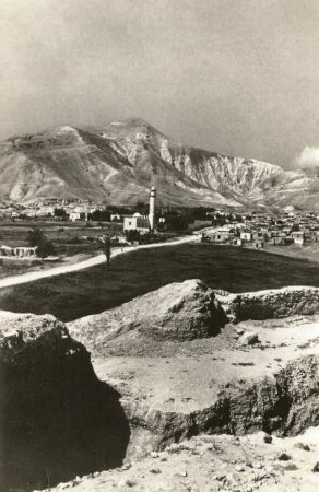 Jericho, Stadtansicht, in der Wüste