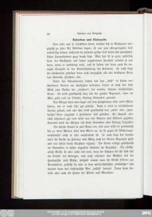 Ackerbau und Viehzucht.