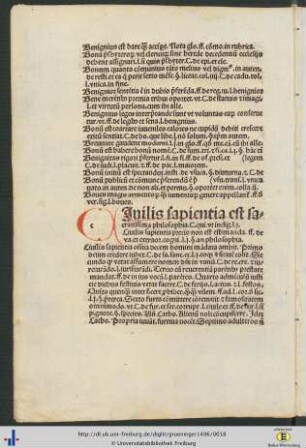 Civilis sapientia est sacratissima philosophia