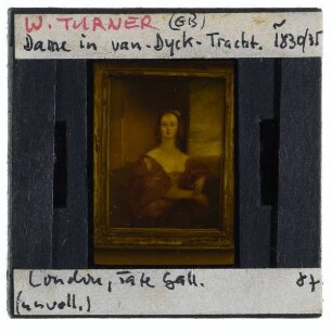 Turner, Dame in Van Dyck-Gewand