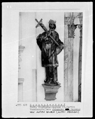 Der heilige Johannes von Nepomuk