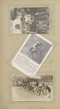 Postkartenalbum Radsport; Blatt 60