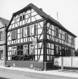 Fachwerkwohnhaus; Dreieich, Fahrgasse 22