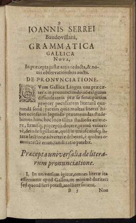 De Pronunciatione
