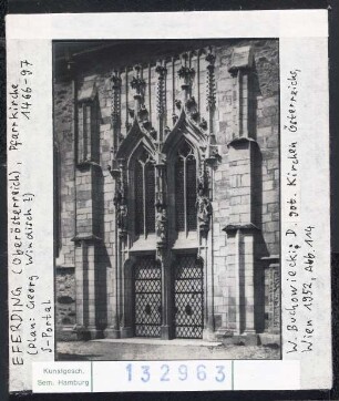 Eferding, Pfarrkirche: Südportal