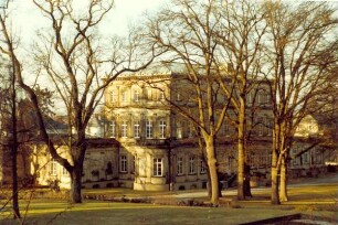 Neues Palais (Musikakademie), Rückseite. Detmold. Neustadt