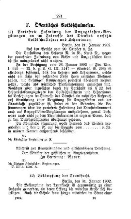 Bekämpfung der Trunksucht : [F. Oeffentliches Volksschulwesen]