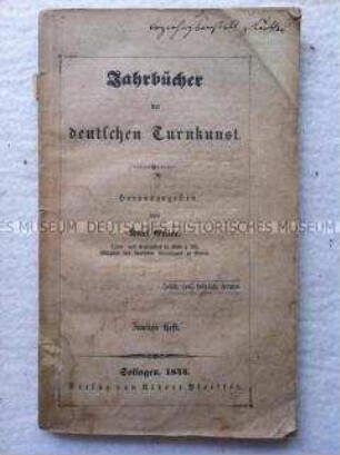 Jahrbuch der deutschen Turnkunst, 2. Jg. 1844