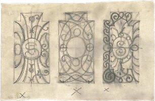 Gmelin, Leopold; Sammlung Gmelin: Kunstgewerbe - Kiste IV - Ornamente (Detail)