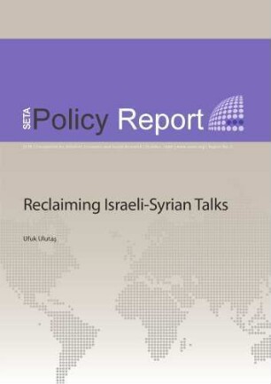 Reclaiming Israeli-Syrian talks