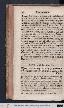 XXVIII. Vom Pappier