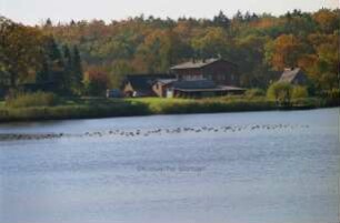 Grabauer See: Fischräucherei am Südufer