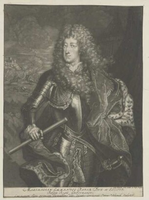 Bildnis des Kurfürsten Maximilian Emanuel II. von Bayern