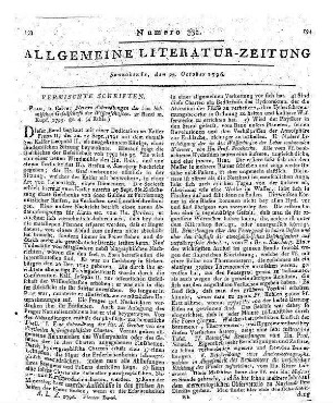 Neuere Abhandlungen der Königlichen Böhmischen Gesellschaft der Wissenschaften. Bd. 2. Hrsg. v. d. Královská Ceská Spolecnost Nauk. Prag: Calve 1795