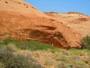 Landschaft in der Gegend der Irish Canyons am Highway 95