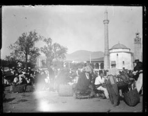 Straßenbild Tirana, Albanien, 1930