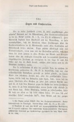 283-297 Segen und Consecration