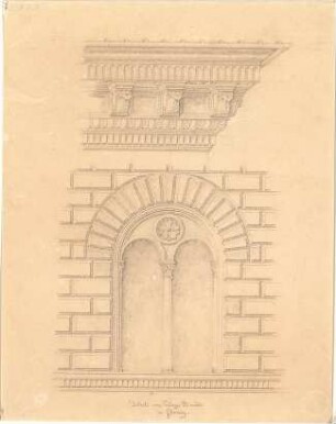 Bürklein, Eduard; Florenz (Italien); Palazzo Ricardi - Details
