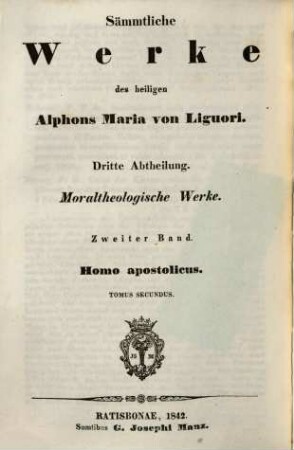 Homo apostolicus, 2