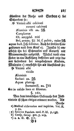 §. 160. [-] §. 168.