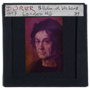 Dürer, Bildnis des Vaters (London NG NG1938)