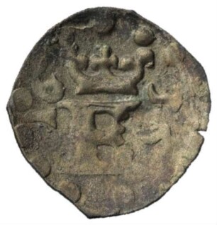 Fundmünze, Pfennig (Schüsselpfennig), 1635