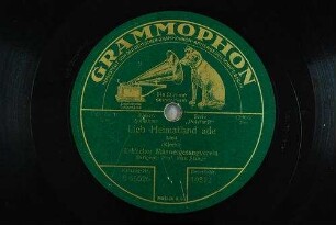 Lied Heimatland ade : Lied / (Kirchl)