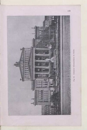 Fig. 23. Schinkels Schauspielhaus in Berlin