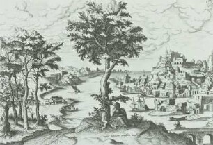 Landschaft mit dem Propheten Jonas