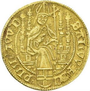 Doppelter Goldgulden Friedrich von Baden, Bischof von Utrecht