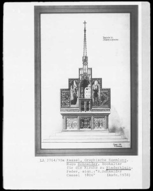 Stadt Allendorf, Niederklein: Hochaltar für die Kirche zu Niederklein