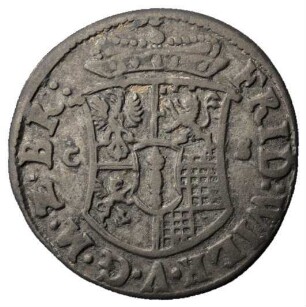 Fundmünze, 1/12 Taler, 1679