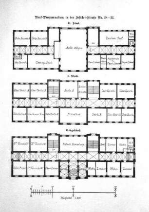 Real-Progymnasium in der Schiller-Straße Nr. 28-32