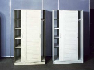 Jalousieschrank : Zwei Jalousieschränke (1985; VEB Möbelkombinat Berlin (MKB))