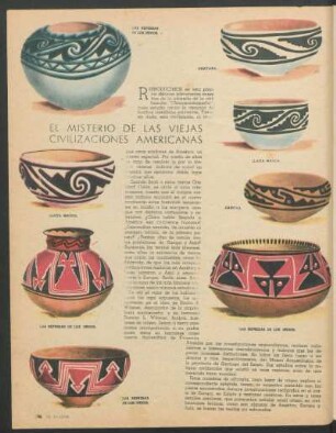 El misterio de las viejas civilizaciones americanas