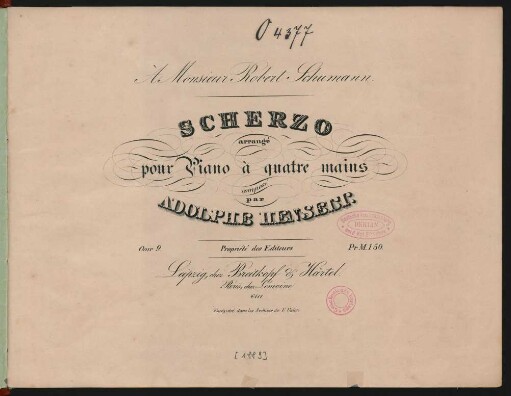 Scherzo Oeuv. 9