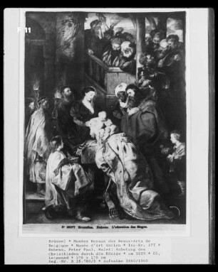 Anbetung des Christkindes durch die Könige