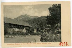 Santa Barbara. Geranium Cottage at San Ysidro