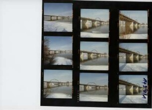 Donaubrücke, Deggendorf (Fischerdorf), 1991
