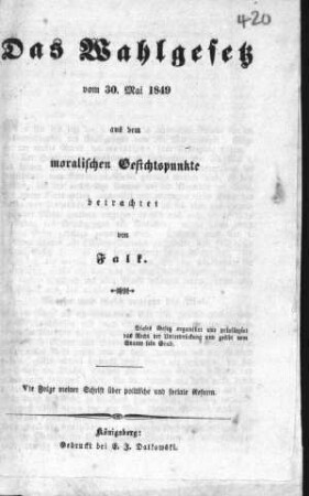 Band 6, 420 (Sammlung Friedlaender)