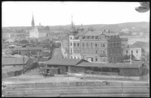 Radeberg. Blick auf Radeberg